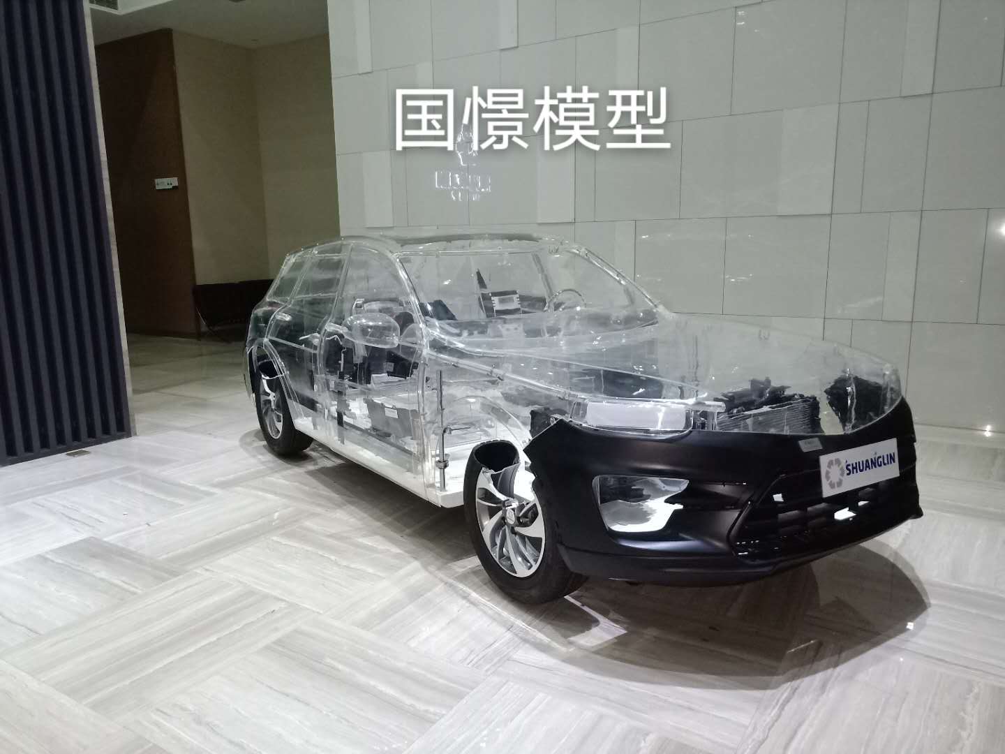 临沭县透明车模型